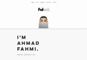ahmadfahmi design - Hello, Welcome to my portfolio! I'm a young and self-motivated fresh graduate with passion for technology seeking a meaningful role and experience to begin a career in Information Technology industry. As a recent graduate and a passionate UX designer, I am excited to share my work and showcase my skills in creating intuitive and engaging digital experiences.