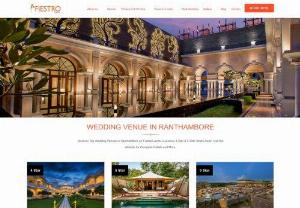 Wedding Venues In Ranthambore | Luxurious Hotels & Resorts - Fiestro Events - Find the best wedding venues in Ranthambore on Fiestro Events. The best 4-Star & 5-Star luxurious hotels are at your fingertips. Visit the website for details.
