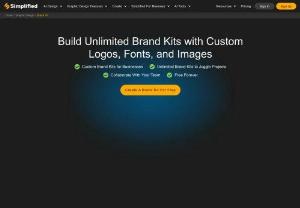 Build Unlimited Brand Kits with Custom Logos, Fonts, and Images - Simplified&#39;s no-code graphic design tools are for beginners and professionals to create on-brand content anywhere, anytime. 