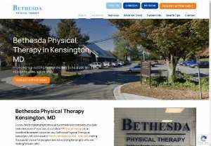 Physical Therapy Kensington, MD | Main street physical therapy partners - Bethesda Physical Therapy in Kensington, MD willing and able to get to the root of your pain so you can live your best life. Our physical therapists are genuinely concerned about your well-being, and our therapy services have a proven track record of effectiveness. We use cutting-edge pain management technology and approaches to get you the best results possible.  