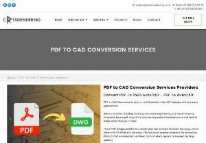 Best PDF to CAD Conversion Services in USA - Are you searching for the best PDF to CAD Conversion Services in USA? Look no more! Our team of experts guarantees top-notch accuracy and efficiency.  Unlock the potential of your designs with our seamless conversion.