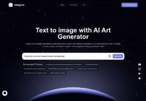 Imagine Ai Art Generator - Create awe-inspiring masterpieces effortlessly and explore the endless possibilities of AI generated art. Enter a prompt, choose a style, and watch Imagine - AI art generator bring your ideas to life!