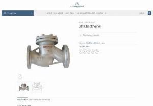 Lift Check Valve supplier in Brazil - South American Valve is a leading manufacturer of Lift Check valves in Chile. Body: WCB, LCB, WC1, WC6, WC9, C5, CF8, CF8M, CF3, CF3M  Bonnet: A105,F11,F22,F5,F9 F304, F316, F321, F304L, F316L  Disc: F6a, F304L, F316L, F11, F22, F6a, F316  Seat Ring: F6a, F304L, F316L, F11, F22, F6a, F316  Gasket: SS316+Graphite  Ring: A105, F6a Nominal Diameter: DN15 to DN300  Nominal Pressure: Class150 to Class900, PN16 to PN100  End Connection: Flanged