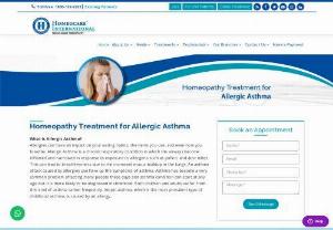 Allergic Asthma Treatment in Homeopathy | Homeopathy Treatment for Allergic Asthma - Homeocare International - Homeocare International provides Constitutional Homeopathy Treatment for Allergic Asthma which not only aims to provide symptomatic relief but also to improve the immunity power to the fight against infections and allergies. Homeopathic treatment will help you to control Allergic Asthma without any side effects.  Call 9550003388 to book your appointment. 