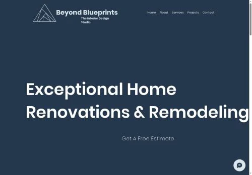 Screenshot of Interior Design Firm