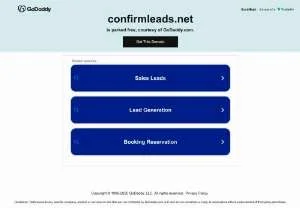 Screenshot of Confirmleads Generation System