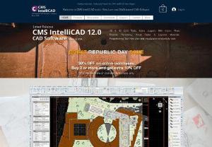 CMS IntelliCAD India - USA based CMS IntelliCAD is designed for anyone who wants a full featured fast and efficient CAD program at budget price. Comes with 2D, 3D, BIM, AES, Artisan Rendering and much more.