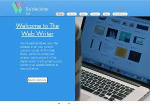 The Web Writer Co - At The Web Writer, we're more than just writers - we're artisans of the digital world, crafting high-quality content that speaks directly to your audience.