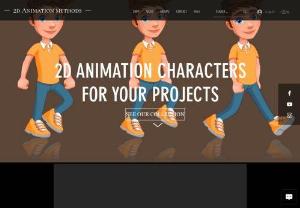 2d Animations Methods - free 2d Character Rigs