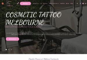 Cosmetic tattoo Melbourne - Welcome to Melbourne's premier beauty destination, Cosmetic Tattoo by Olha Po! Our resident expert, Olha Po, redefines beauty with precision treatments such as lip blush tattoo, microblading eyebrows, and permanent eyeliner.  Fancy a brow makeover? Look no further. Our Eyebrow Tattooing service can revolutionize your morning routine. With Olha's adept touch, microblading and powder brows have never looked so natural and perfect. Dream of having captivating eyes...