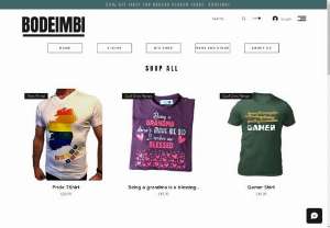 BoDeimbi - We sell high quality t-shirt with customisable designs