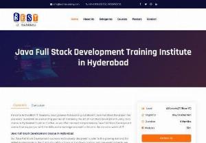 Java Full Stack Development Training in Hyderabad - Online & Classroom Training - Java Full Stack Development Training in Hyderabad - Learn the skills you need to become a successful full stack Java developer with our online or classroom training courses. Our curriculum covers all the essential topics, including Java programming, web development, and database management. We also offer career support services to help you land your dream job.