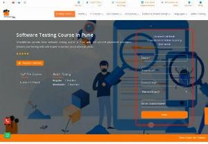 Software testing Classes in Pune - Software testing is critical in developing software applications to identify and rectify software defects, bugs, or errors. The primary objective of software testing is to ensure that the software meets its intended requirements, functions correctly, and delivers a satisfactory user experience. By systematically examining the software, testers can help enhance its quality, reliability, and performance.