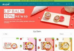 Buy Lip Balm Online - atulya is known for its range of herbal and natural skincare products you can buy lip balm online at very affordable prices. Shop now for nourished and protected lips with just a click!