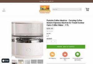 portable coffee maker - A portable coffee maker is a compact and travel-friendly device that allows you to brew coffee on the go, whether you're camping, traveling, or simply don't have access to a traditional coffee maker.