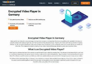 Secure Video Playback: Encrypted Player for Ultimate Protection - Enhance security & privacy with our Encrypted Video Player. Safeguard your content while delivering seamless streaming experiences. Learn more!