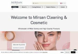 Mirsan Cleaning and Cosmetic Products Trade Limited Company - Mirsan Cleaning & Cosmetic offers wide variety of products such as sponges, liquid hand washes, shower gels, cleaning cloths, household chemichals, body lotions, body splashes, mops, EDT sets, reed diffusers and general use ropes.