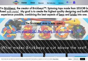 Brickbeyz - Combining the fun of LEGO bricks and Beyblades into one! Build, Battle, and Innovate with Brickbeyz LEGO Beyblades and accessories.