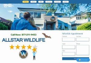 Allstar Wildlife - We specialize in residential and commercial nuisance wildlife removal in South Carolina and surrounding areas. We're on call 24 hours a day for pest control services and wildlife removal needs.