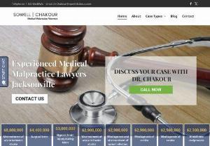 Sowell Chakour - At Sowell Chakour we exclusively represent individuals and families that have been harmed by medical malpractice. With a lawyer who was formerly a surgeon and another holding board certification in medical malpractice and civil trial law, we have the expertise and experience to handle the most complex medical issues. Contact us today for a free case evaluation.