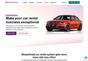 Online Car Rental Software | Car Rental Management & Reservation System - Streamline your car rental business with RentRabbit&#39;s cutting-edge car rental software. Our highly customizable car rental system lets you effortlessly manage your business operations, increases efficiency, and elevates customer satisfaction- all in one place.