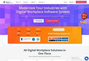 Modernize Your Industries with Digital Workplace Software System - Industrial Experts love Yoroflows digital workplace software system that helps streamline your business operations and dynamic workflows in minutes.