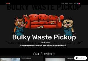 Bulky Waste Pickup - We are a bulky waste/ junk removal business that focuses on providing reliable and trustworthy services to residential customers and small business owners looking to de-lutter and reclaim their space.