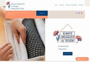 Always Organized by Design - Hi, I'm Christina! I'm a Professional Organizer located in Wooster, OH, and my goal is to help make your life easier by ensuring everything in your home has a 