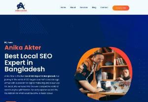 Best Local SEO Expert in Bangladesh - Hello, I am Anika Akter. I am a professional SEO expert with more than 5 years of experience.  I can help improve your website's search engine ranking faster and increase organic traffic.  I do six types of CMS SEO like WordPress, Wix, Squarespace, Shopify, Webflow, and Blogger.  I have completed 300+ projects and worked with many clients and helped them achieve their SEO goals.