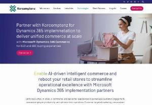 Microsoft Dynamics Implementation Partner - Expand e commerce business and deliver advanced customer experiences by employing Microsoft Dynamics implementation partner services from Korcomptenz