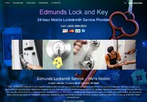 Edmunds Lock and Key - Our Edmunds shop offers free price quotes, same day service, hundreds of locksmith services, superior hardware and even free consultations! To say that we go the extra mile for you is an understatement! We can rekey locks, help with lockouts, replace ignitions, program transponder keys, repair lock break-in damage, add a gun safe, upgrade security, add CCTV cameras, and lots more! Do you need quality locks or hardware?