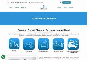 carpet cleaning in abu dhabi - Perfectly safe and non-toxic products are utilized by us for sofa cleaning services in Abu Dhabi and carpet cleaning in Abu Dhabi. We ensure that the products do no damage your sofa or carpet. Our personnel who carry out the task of carpet and sofa cleaning services in Abu Dhabi are experienced and well trained. Their background is verified properly before they are hired. They know how to handle the different equipments and will ensure 100% customer satisfaction.