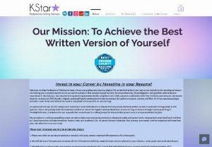 KStar Professional Resume & Writing Services - Welcome to KStar Professional Writing Services, your trusted partner in crafting ATS-friendly resumes that gain the attention of employers. We specialize in transforming ordinary resumes into powerful personal marketing tools that tell a unique story about your professional endeavors!