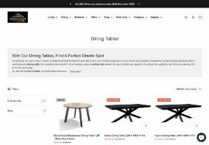 Extendable Dining Table - Shop online for dining tables in Melbourne in modern, black, white, round, glass, extendable, concrete, marble, or wooden styles available. For more information, call us at 1300 115 121 Now!