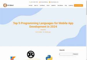 Top 5 Best Most Popular Programming Languages For Mobile App Development - Here is the list of the top 5 programming languages for mobile app development in 2023. Choose the best programming language for your next app development project!