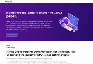 Digital Personal Data Protection Act 2023 | DPDPA - Stay ahead of data protection regulations under the Digital Personal Data Protection Act 2023 (DPDPA). Secure your digital landscape with our specialized solutions.