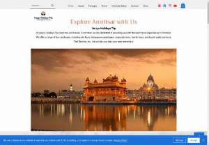 Vanya Holidays Trip - Vanya Holidays Trip, best tour and travels in Amritsar. we are dedicated to providing you with the best travel experiences in Amritsar. We offer a range of tour packages, including city tours, honeymoon packages, corporate tours, family tours, and tourist guide services.