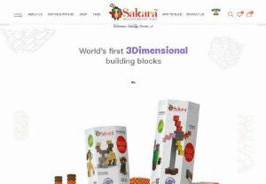 Word's First 3D building block toys - Sakara is an Indian start-up founded by a passionate group of young entrepreneurs with rich parenting experience and over 5 generations of family business expertise. As parents ourselves, we craved to introduce our younger generation to the wonder and joy of building things with their own little fingers.  We spent years researching and developing an innovative super toy that is also fun, challenging, competitive, and beneficial for the overall development of our children at the same...
