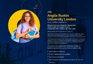 Join Anglia Ruskin University London for an indelible experience! - Discover a world of opportunities at ARU. Explore diverse programs, expert faculty, and a vibrant campus life. Your journey to excellence starts here. Join Anglia Ruskin University London for an indelible experience!