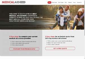 Medical Aid - Medical Aid is a renowned medical scheme comparison website in South Africa that people trust during their times of need. As there are too many medical schemes all around, it gets difficult to pick the best. This predicament can be solved by comparing different schemes on this site.