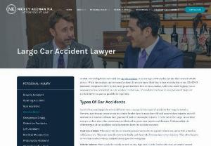 Largo Car Accident Lawyer - Are you looking to file a claim after a crash with a negligent driver? Call a Largo car accident lawyer from our team today.