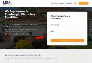 How Can I Sell A House Fast In Pittsburgh, PA? - How can I sell a house fast in Pittsburgh PA Reach out to USA Cash Offer and we will introduce you to a trustworthy cash home buyer in your local area They will buy your house asis without letting you spend on repairs or real estate agent commissions and offer cash within a month or less