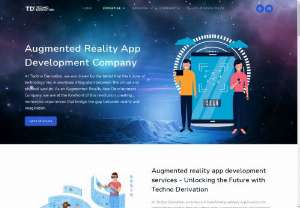 augmented-reality-development company - Elevate your brand and engage your audience like never before with Techno Derivation&#039;s Augmented Reality app development services. Whether it&#039;s enhancing your marketing campaigns, gamifying your products, or creating innovative training solutions, we have the expertise to make your AR dreams a reality.