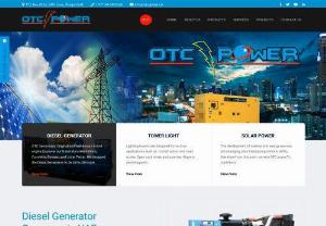 Diesel Generator Supplier in UAE - OTC Power is the leading supplier of diesel generators as well as block-making machines, water drilling machines, Concrete Mixers, Pavae, Solar Power, Solar panels, Tower lights, Generator Spare Parts and so on.