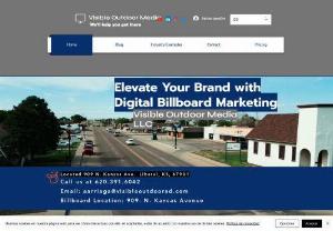 Visible Outdoor Media - A company located in Liberal, KS serving southwest Kansas with digital billboard advertising opportunities. We also offer SEO services to boost your websites growth.