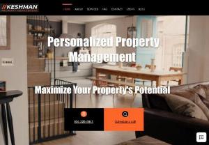 KESHMAN PRPERTY MANAGEMENT - Providing Exceptional Property Management with a Client-Focused Approach.