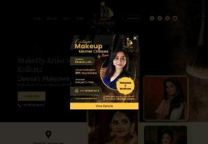 Best Bridal Makeup Artist In Kolkata | Deenas Makeover - Enhance your beauty on your special day with Deenas Makeover - the best bridal makeup artist in Kolkata. Get the perfect bridal look with our professional and personalized makeup services