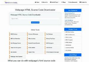 Buy The Best Webpage Source Tool - Rank Notebook - Get Webpage Source by Rank Notebook is a powerful tool that enables users to extract the source code of any webpage quickly and efficiently. With a simple interface and robust functionality, it allows developers, researchers, and data analysts to retrieve HTML, CSS, and JavaScript code for further analysis and exploration.