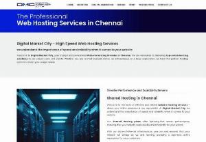 Web Hosting - we understand the importance of speed and reliability when it comes to your website Welcome to Digital Market City, your trusted and professional Website Hosting Provider in Chennai. We are dedicated to delivering top-notch hosting solutions to our valued users and clients. Whether you are a small business owner, an entrepreneur, or a large corporation, we have the perfect hosting options to meet your unique needs.