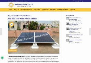 1kw, 5 kw Solar Panel Price in Chennai - We are counted amongst leading and reputed Home Solar in Chennai and Home Solar Power System in Chennai are custom designed according to your needs.